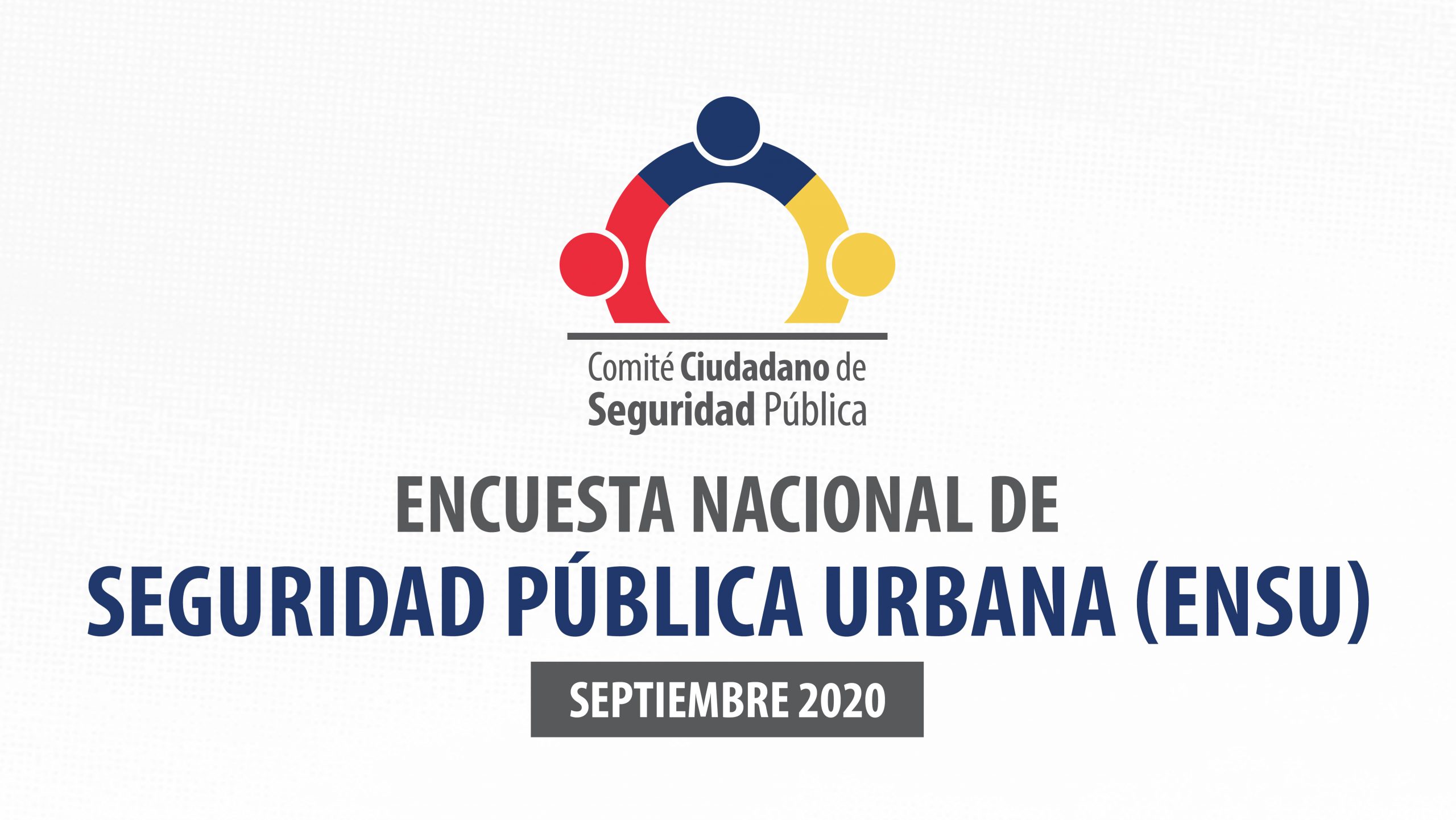 Encuesta Nacional De Seguridad P Blica Urbana Ensu Septiembre De