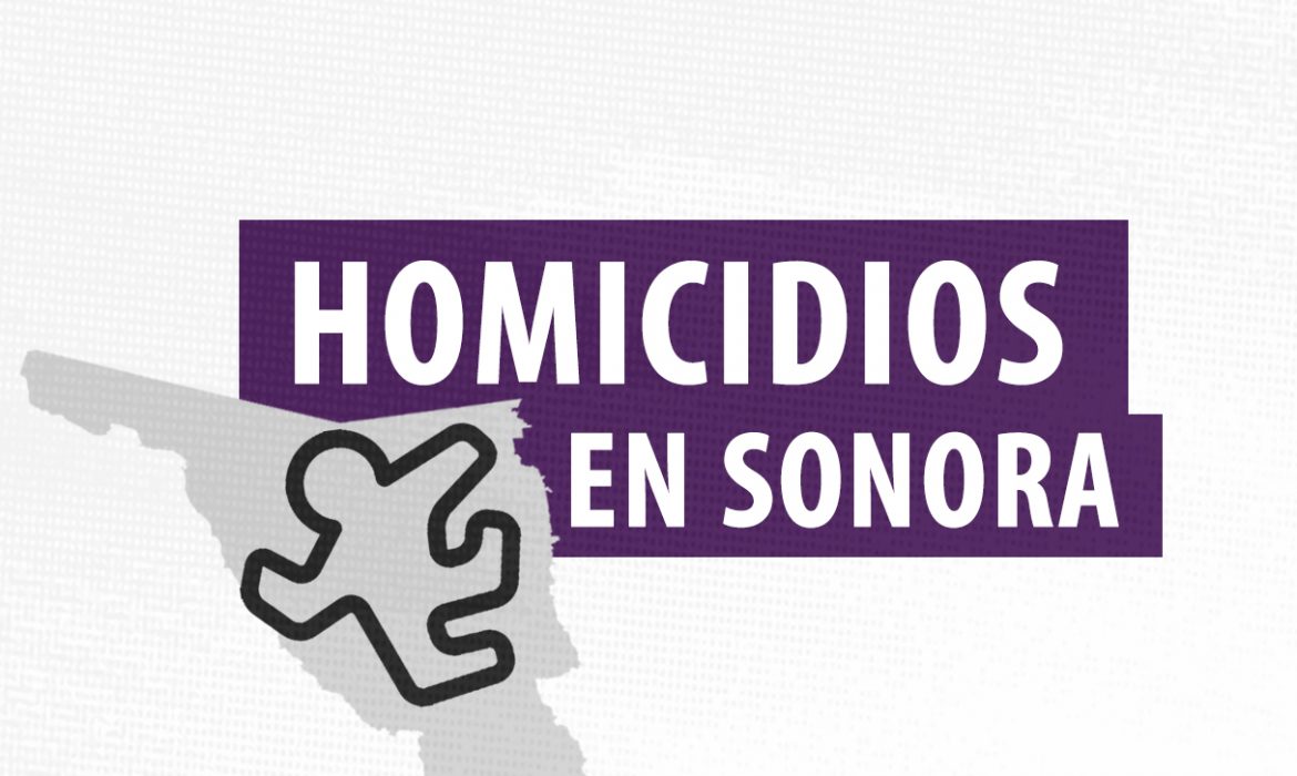 Reporte semanal de presuntos homicidios en Sonora (14 al 20 de septiembre)
