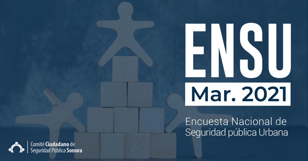 Encuesta Nacional de Seguridad Pública Urbana (ENSU), Marzo 2021