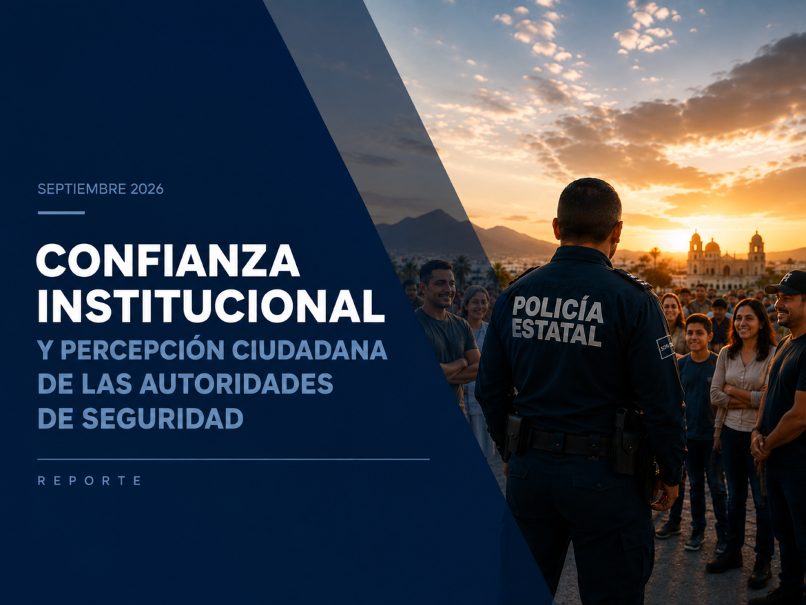 Confianza institucional y percepción ciudadana de las autoridades de seguridad